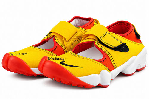 Nike air rift yellow zest - air, "
